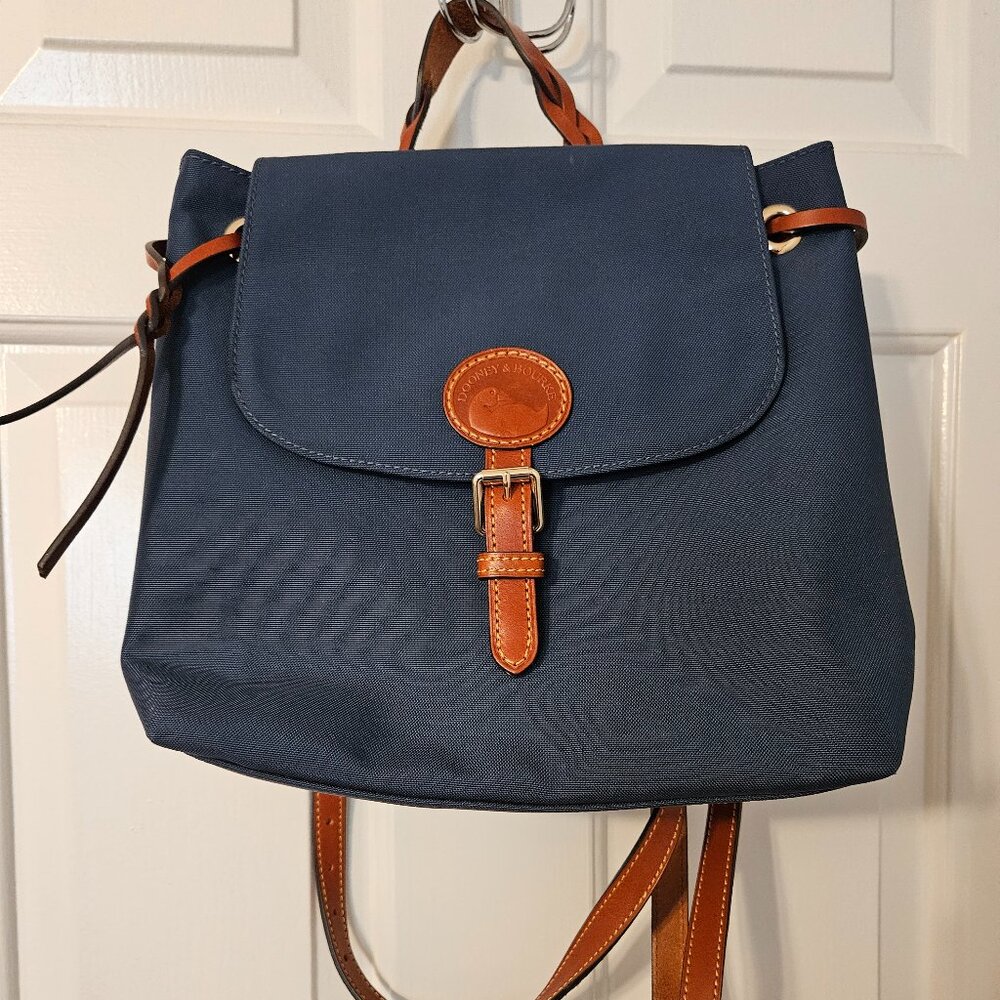 Dooney and Burke Nylon Flap Backpack
